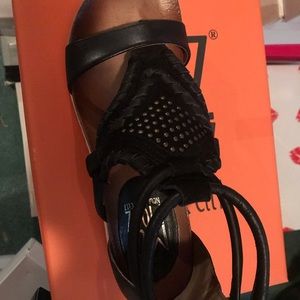 Worn once - Cute Miz Mooz sandals.